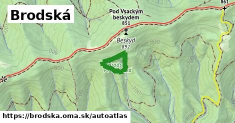 ikona Mapa autoatlas v brodska