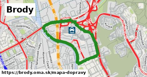 ikona Mapa dopravy mapa-dopravy v brody