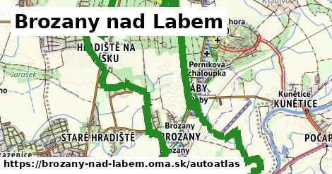 ikona Mapa autoatlas v brozany-nad-labem