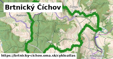 ikona Cyklo cykloatlas v brtnicky-cichov