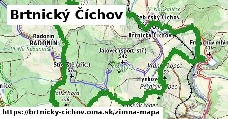 ikona Zimná mapa zimna-mapa v brtnicky-cichov