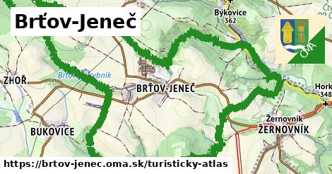 ikona Turistická mapa turisticky-atlas v brtov-jenec