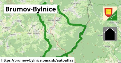 ikona Mapa autoatlas v brumov-bylnice