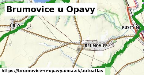 ulice v Brumovice u Opavy