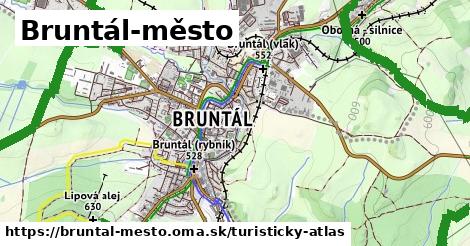 ikona Turistická mapa turisticky-atlas v bruntal-mesto