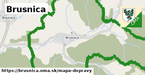 ikona Mapa dopravy mapa-dopravy v brusnica