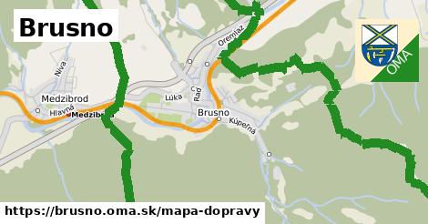 ikona Mapa dopravy mapa-dopravy v brusno