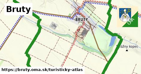 ikona Turistická mapa turisticky-atlas v bruty