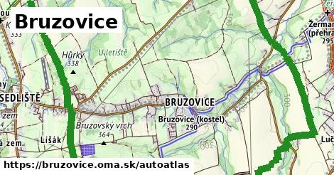 ikona Mapa autoatlas v bruzovice