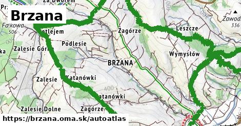 ikona Mapa autoatlas v brzana