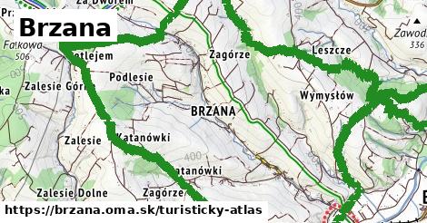 ikona Turistická mapa turisticky-atlas v brzana