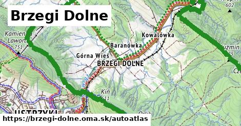 ikona Mapa autoatlas v brzegi-dolne