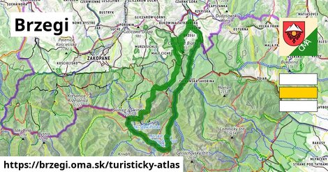 ikona Turistická mapa turisticky-atlas v brzegi