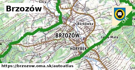 ikona Mapa autoatlas v brzozow