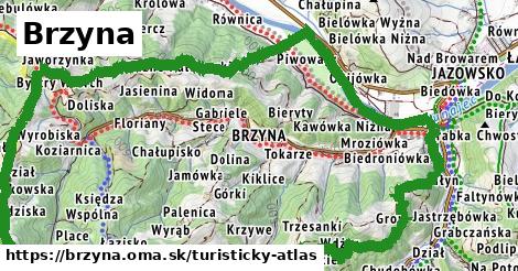 ikona Turistická mapa turisticky-atlas v brzyna