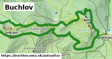 ikona Mapa autoatlas v buchlov