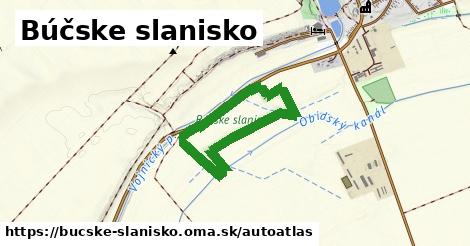 ulice v Búčske slanisko