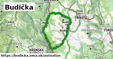 ikona Mapa autoatlas v budicka