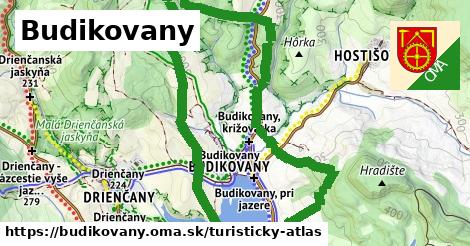 ikona Turistická mapa turisticky-atlas v budikovany