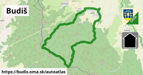 ikona Mapa autoatlas v budis