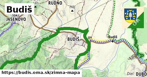 ikona Zimná mapa zimna-mapa v budis