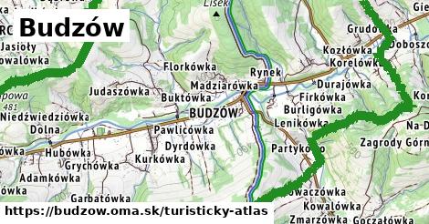 ikona Turistická mapa turisticky-atlas v budzow