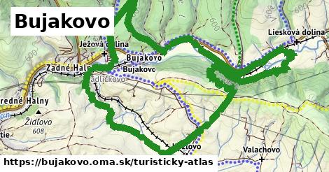 ikona Turistická mapa turisticky-atlas v bujakovo