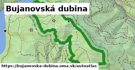 ikona Mapa autoatlas v bujanovska-dubina