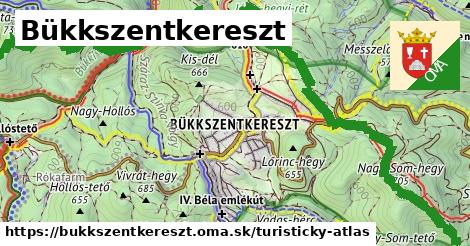 ikona Turistická mapa turisticky-atlas v bukkszentkereszt