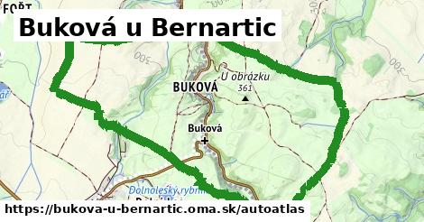 ikona Mapa autoatlas v bukova-u-bernartic