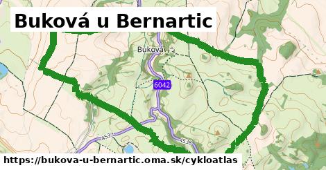 ikona Buková u Bernartic: 4,2 km trás cykloatlas v bukova-u-bernartic