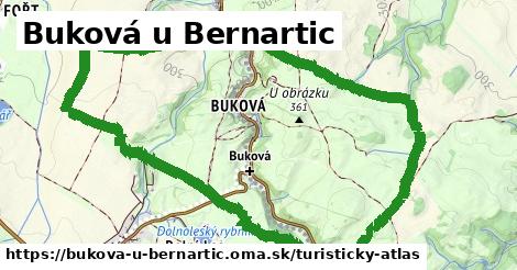 ikona Buková u Bernartic: 0 m trás turisticky-atlas v bukova-u-bernartic