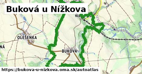 ikona Mapa autoatlas v bukova-u-nizkova