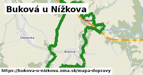 ikona Mapa dopravy mapa-dopravy v bukova-u-nizkova