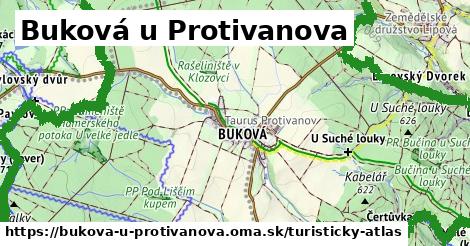 ikona Turistická mapa turisticky-atlas v bukova-u-protivanova