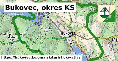 ikona Turistická mapa turisticky-atlas v bukovec.ks