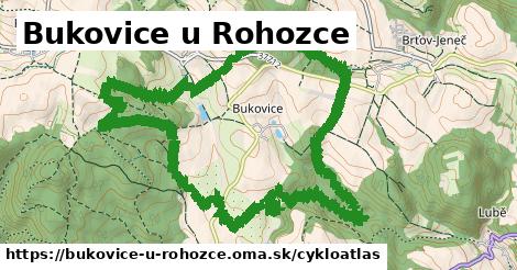 ikona Bukovice u Rohozce: 0 m trás cykloatlas v bukovice-u-rohozce