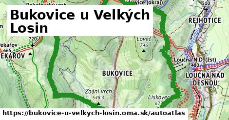 ikona Mapa autoatlas v bukovice-u-velkych-losin