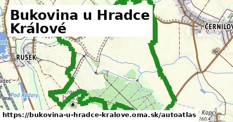 ikona Mapa autoatlas v bukovina-u-hradce-kralove