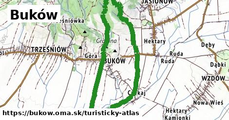 ikona Buków: 0 m trás turisticky-atlas v bukow