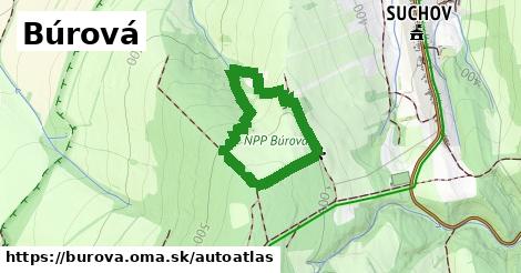 ikona Mapa autoatlas v burova