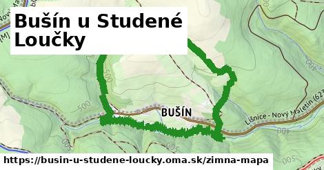 ikona Zimná mapa zimna-mapa v busin-u-studene-loucky