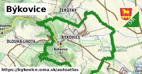 ikona Mapa autoatlas v bykovice