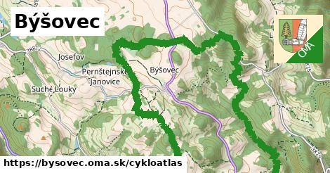 ikona Cyklo cykloatlas v bysovec