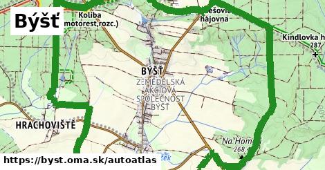 ikona Mapa autoatlas v byst