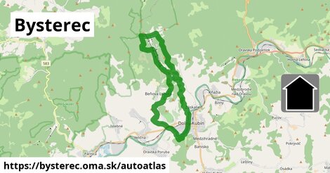 ikona Mapa autoatlas v bysterec