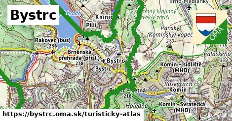 ikona Turistická mapa turisticky-atlas v bystrc
