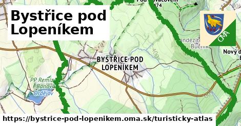 ikona Turistická mapa turisticky-atlas v bystrice-pod-lopenikem