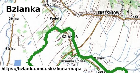 ikona Zimná mapa zimna-mapa v bzianka