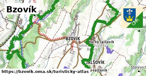 ikona Turistická mapa turisticky-atlas v bzovik